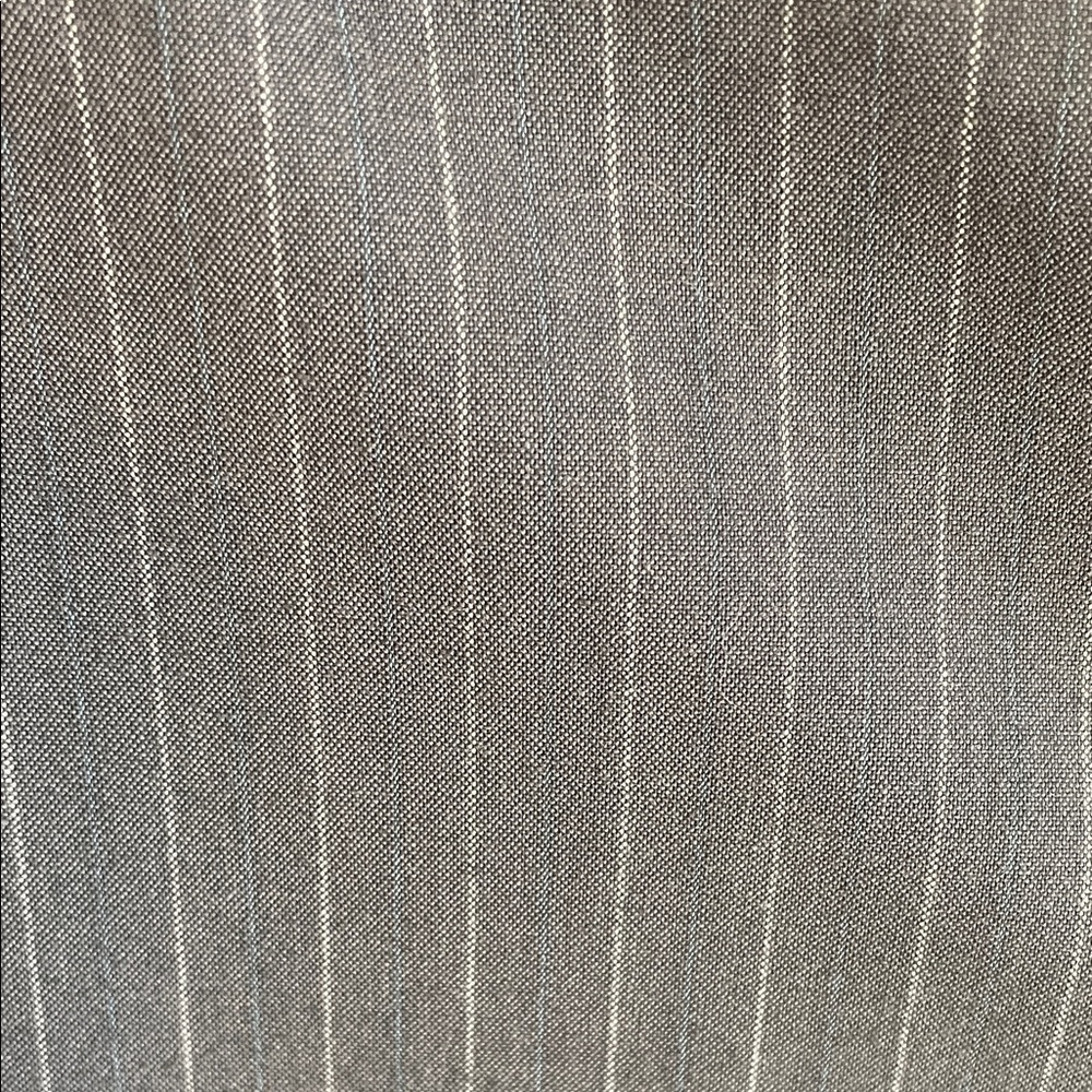 Gray Pinstripe Trousers - Picture 3 of 4
